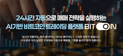 비트온 비트코인 자동매매로 실현하는 테더 증액 전략