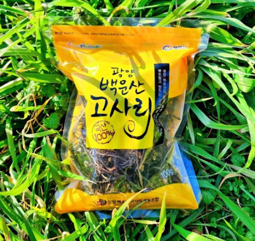 광양 백운산 건고사리 600g: 깊은 맛과 영양을 동시에