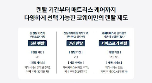 코웨이침대렌탈, 내 수면을 업그레이드하다
